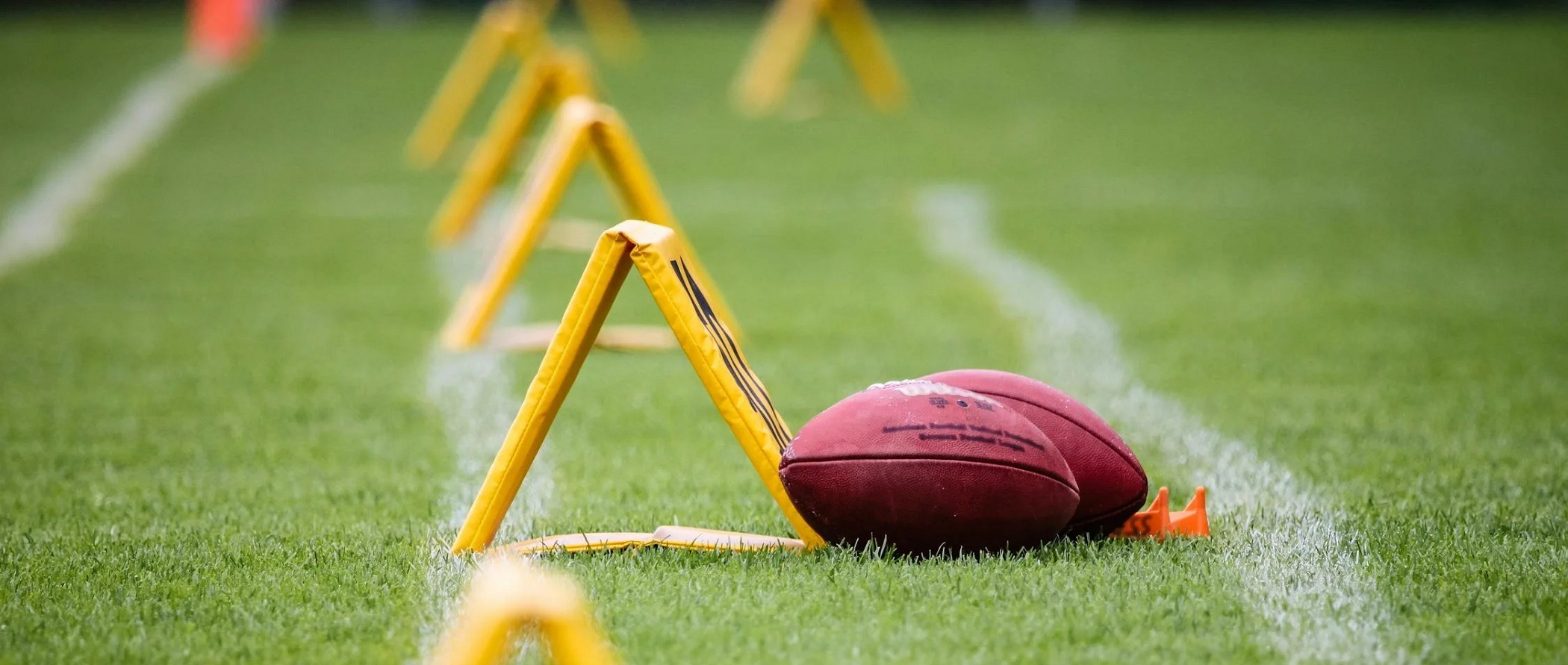 Preparing drills for a private football lesson