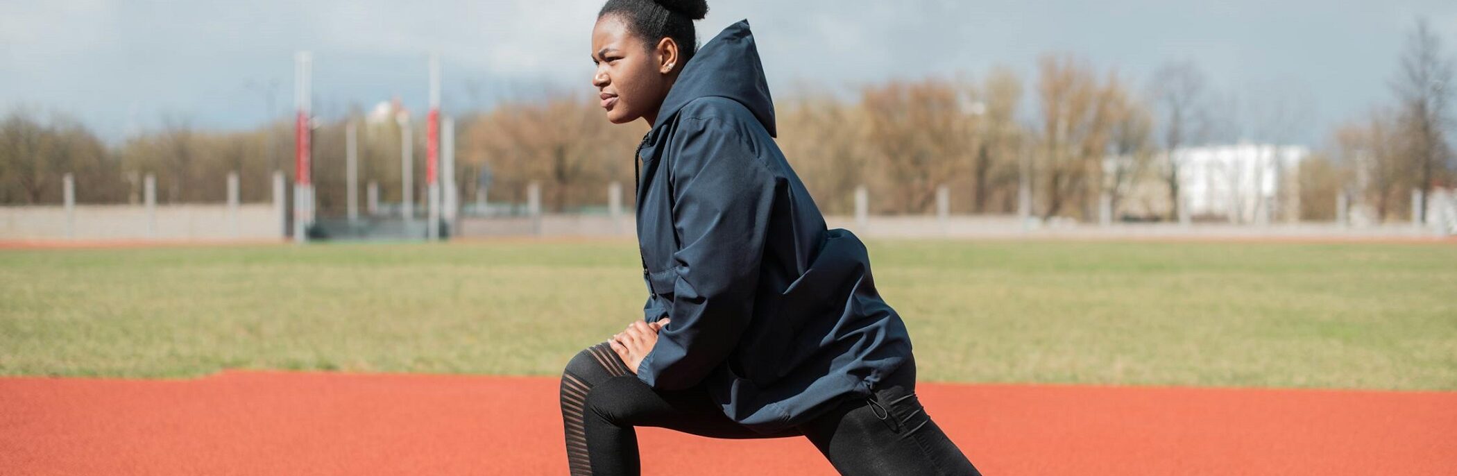 Private track and field coach preparing for a lesson